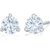 Kwiat Round Brilliant Cut Diamond & Platinum Stud Earrings In Multi
