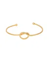 Kybele Studio Women's Gold Eternal Bond Knot Bangle