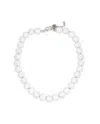 Kybele Studio Women's Gold Quartz Bonbon Necklace With Glass Spacers