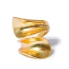 Kybele Studio Women's Gold Sculptural Wrap Ring In Gold