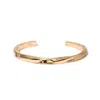 Kybele Studio Women's Gold Twisted Cuff Bracelet In Gold