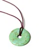 Kybele Studio Women's Green Sage Tide Cord Necklace With Howlite