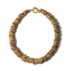Kybele Studio Women's Neutrals Soleil Clay Necklace In Sand Howlite
