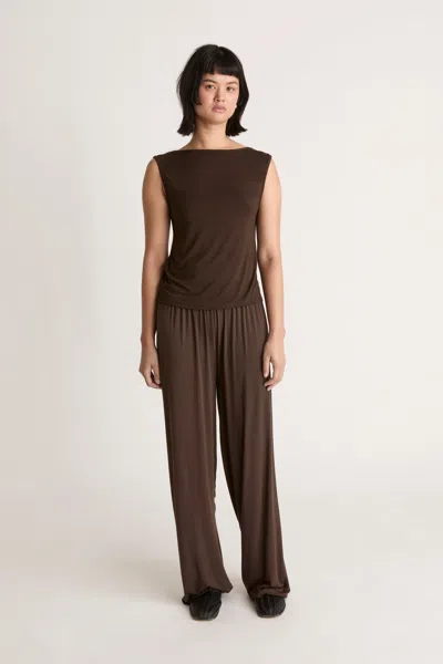 Kye Intimates Recline Pant In Brown