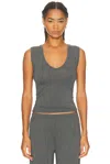 Kye Recline Shell Top In Gray
