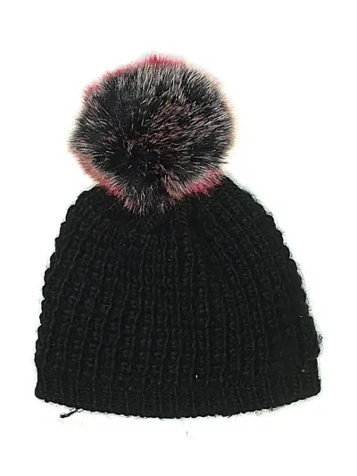 Pre-owned Kyi Kyi Beanie Hat In Black