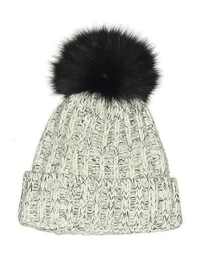 Pre-owned Kyi Kyi Beanie Hat In Gray