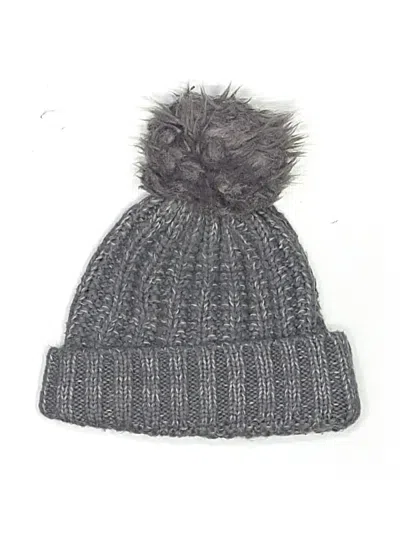 Pre-owned Kyi Kyi Beanie Hat In Gray