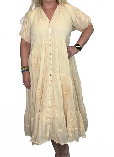 Kyla Seo Posie Dress In Ivory