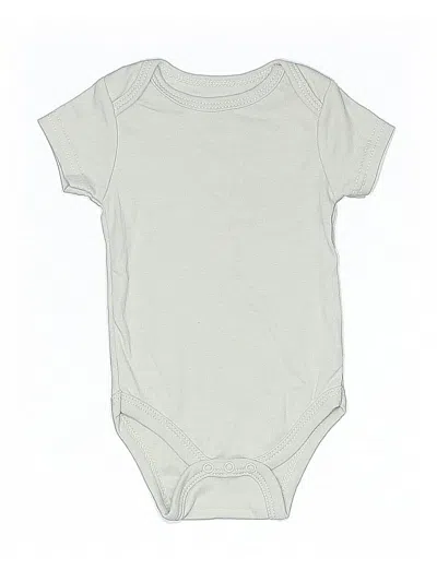 Pre-owned Kyle & Deena Babies' Short Sleeve Onesie In Gray
