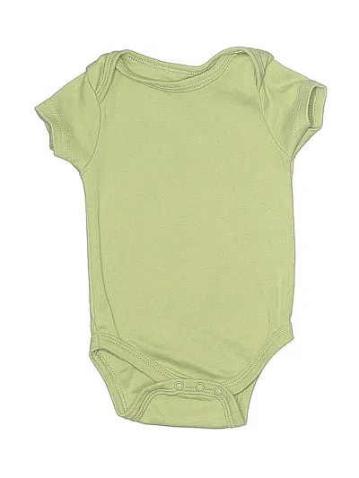 Pre-owned Kyle & Deena Babies' Short Sleeve Onesie In Green