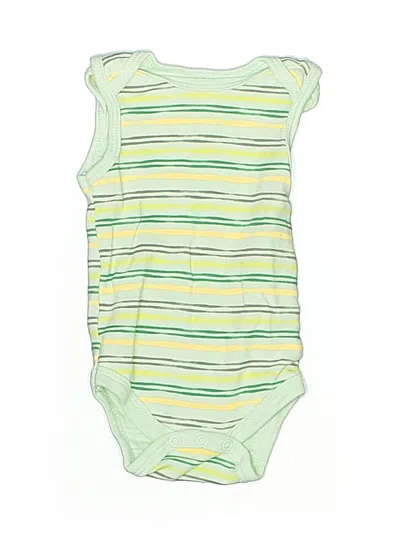 Pre-owned Kyle & Deena Babies' Short Sleeve Onesie In Green