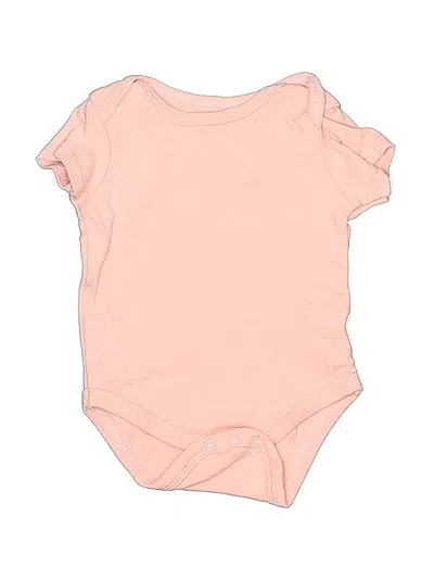 Pre-owned Kyle & Deena Babies' Short Sleeve Onesie In Pink