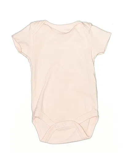 Pre-owned Kyle & Deena Babies' Short Sleeve Onesie In White