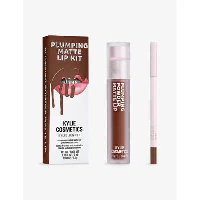 Kylie By Kylie Jenner Plumping Matte Lip Kit 603 True Brown K