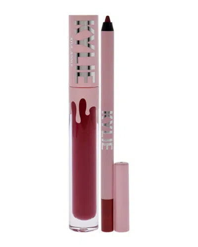 Kylie Cosmetics 103 Better Not Pout 2pc Matte Lip Kit In Transparent