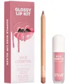 Kylie Cosmetics 2-pc. Glossy Lip Set In Pink