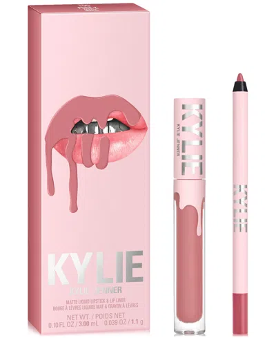 Kylie Cosmetics 2-pc. Matte Lip Kit In 100 Posie K