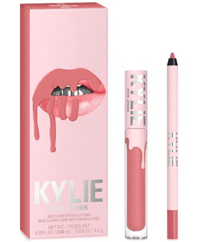 Kylie Cosmetics 2-pc. Matte Lip Kit In 302 Snow Way Bae