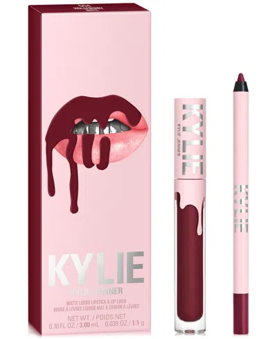 Kylie Cosmetics 2-pc. Matte Lip Kit In 504 Hollyberry