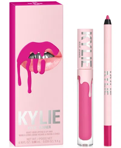 Kylie Cosmetics 2-pc. Velvet Lip Set In Pink