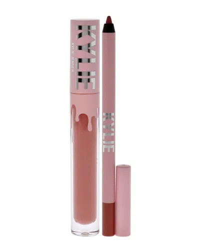 Kylie Cosmetics 802 Candy 2pc Matte Lip Kit In Transparent