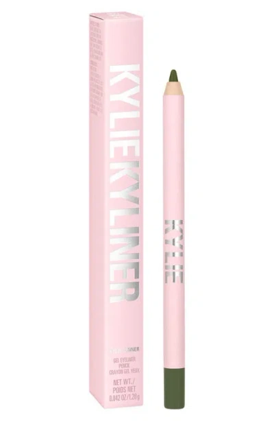 Kylie Cosmetics Gel Eye Pencil In Matte Green