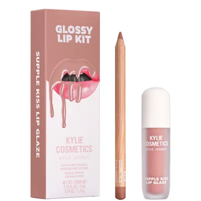 Kylie Cosmetics Glossy Lip Kit (various Shades) - Coconut 2.0 In White