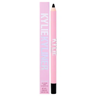 Kylie Cosmetics Ladies Kyliner Gel Eyeliner Pencil 0.042 oz 001 Black Matte Makeup 4064941009245 In Pink