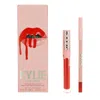 Kylie Cosmetics Ladies Matte Liquid Lipstick & Lip Liner Boss Makeup 4064941008583