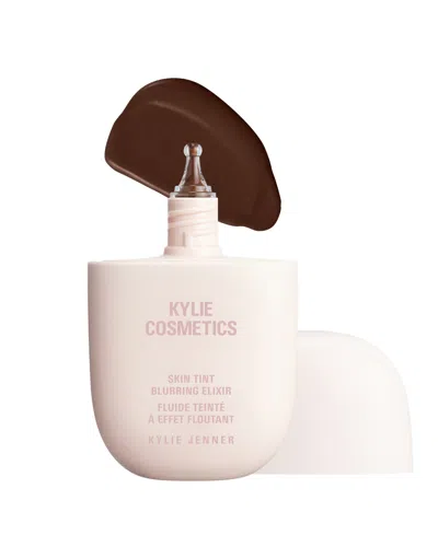 Kylie Cosmetics Skin Tint Blurring Elixir Foundation, 1 Oz. In 10w (deep With Warm Undertones)