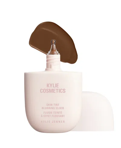 Kylie Cosmetics Skin Tint Blurring Elixir Foundation, 1 Oz. In 9.5w (deep With Warm Golden Undertones)