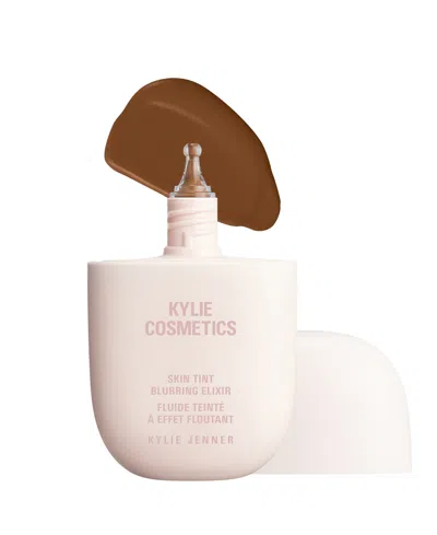 Kylie Cosmetics Skin Tint Blurring Elixir Foundation, 1 Oz. In 9w (deep With Warm Olive Undertone)