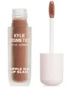 Kylie Cosmetics Supple Kiss Lip Glaze Lip Gloss In Lovable (taupe Brown)