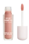 Kylie Cosmetics Supple Kiss Lip Glaze Lip Gloss In Nude Kiss