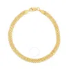 Kylie Harper Ladies 14k Gold 4.7mm Bismark Chain Bracelet In Gold