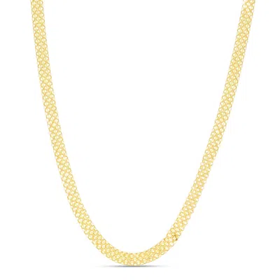 Kylie Harper Ladies 14k Gold 4.7mm Bismark Chain Necklace