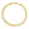 Kylie Harper Men's 14k Gold Miami Cuban Curb Chain Bracelet In Gold