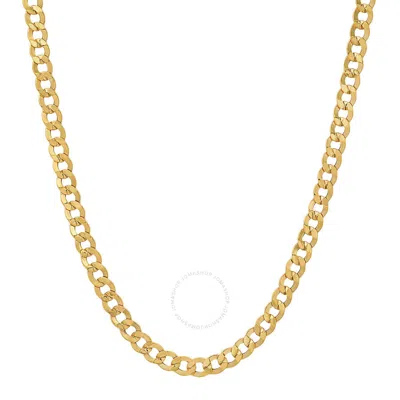 Kylie Harper Men's Thick 14k Yellow Gold 4.5mm Miami Cuban Curb Chain - 22"-24"