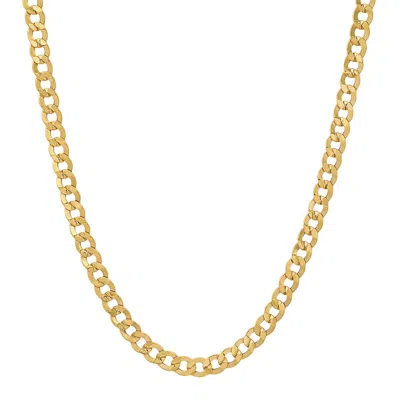 Kylie Harper Men's Thick 14k Yellow Gold 4.5mm Miami Cuban Curb Chain - 22"-24" In ["yellow"]