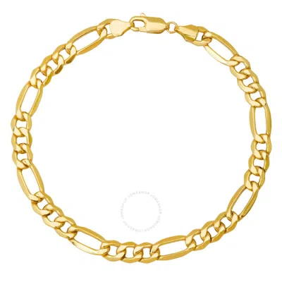 Kylie Harper Men's Thick 14k Yellow Gold 8.5" 6mm Classic Figaro Chain Bracelet In Gold Tone