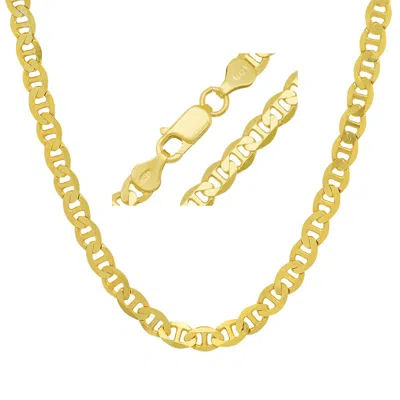Kylie Harper Mens Thick/heavy 5.5mm Gold Italian Gucci/mariner Chain Necklace - 22" - 24"