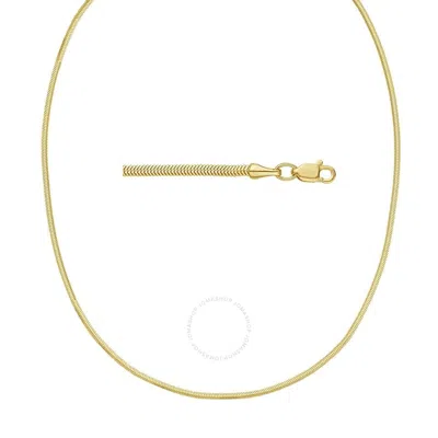 Kylie Harper Unisex 14k Gold 2mm Snake Chain Necklace