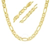 KYLIE HARPER KYLIE HARPER UNISEX ITALIAN 14K GOLD OVER SILVER FIGARO MARINER CHAIN - 22"-24"