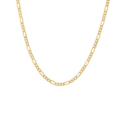 Kylie Harper Women's Solid Gold Figaro Chain Necklace