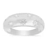 Kylie Harper Sterling Silver Celestial Dome Ring In Metallic