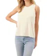 Kylie Paige Camille Flowy Tank Top In Sand In Neutral