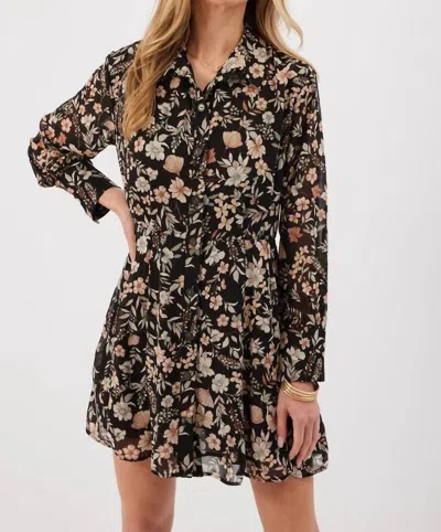 Kylie Paige Stone Floral Mini Dress In Multi
