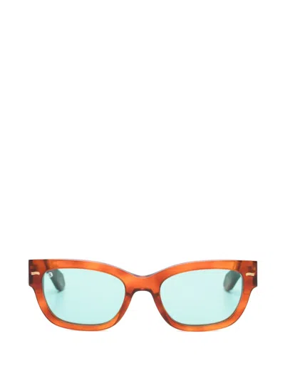 Kyme Dean Cat-eye Sunglasses In Orange