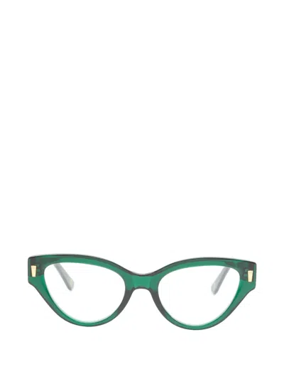 Kyme Elise Cat-eye Glasses In Green